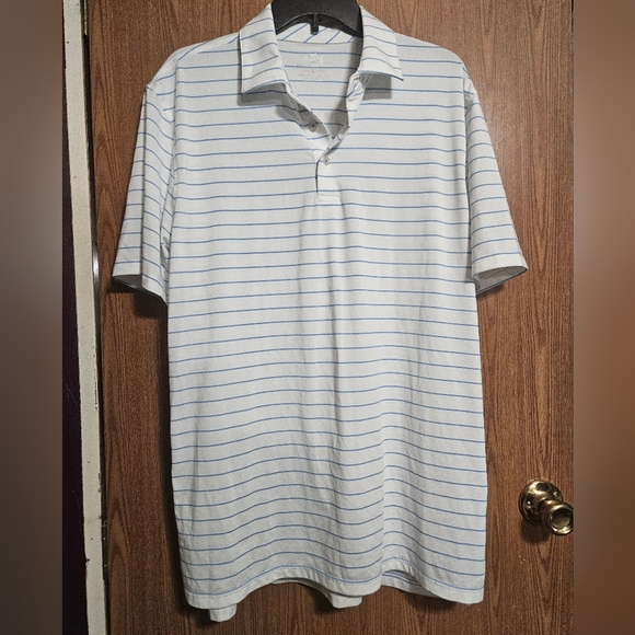 Southern Tide Other - Southern Tide Performance Polo Blue And White Striped!